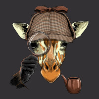 Detective Giraffe Spy Inspector Investigator Giraffe Lover Vintage Hoodie | Artistshot