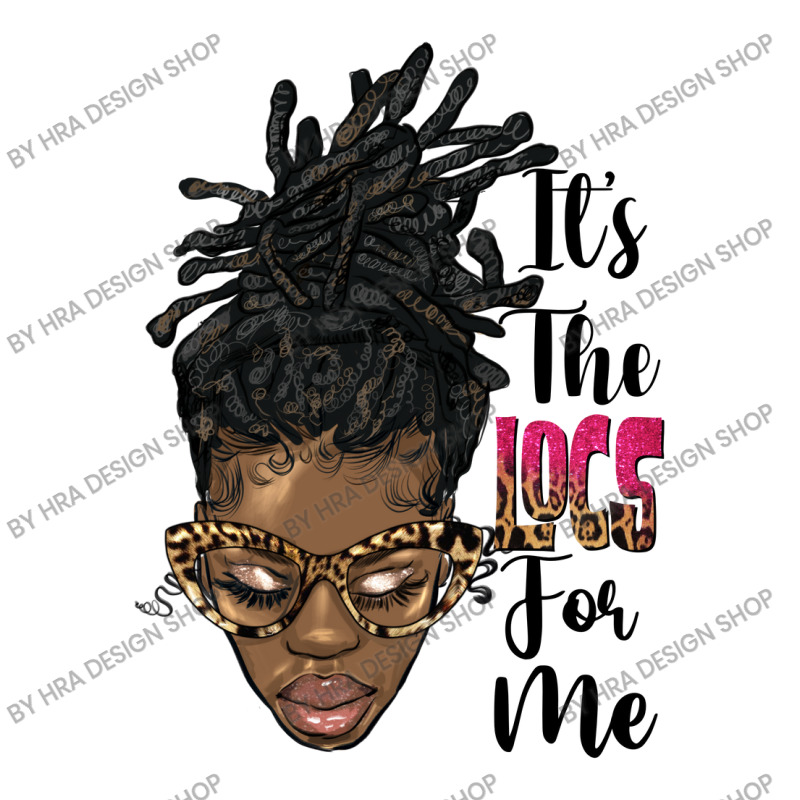 It's The Locs For Me Black Woman Men's Long Sleeve Pajama Set by HRA Design Shop | Artistshot