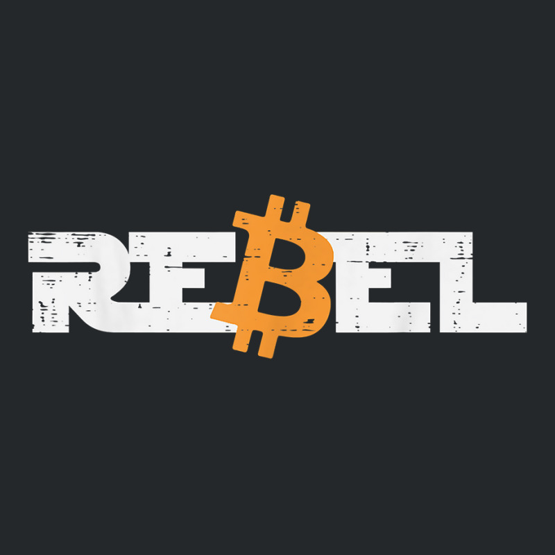 Rebel Bitcoin Crypto Cryptocurrency Trader Miner Men Women Crewneck Sweatshirt | Artistshot