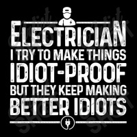 Funny Electrician Art Men Dad Lineman Electronics Engineers Adjustable Cap | Artistshot