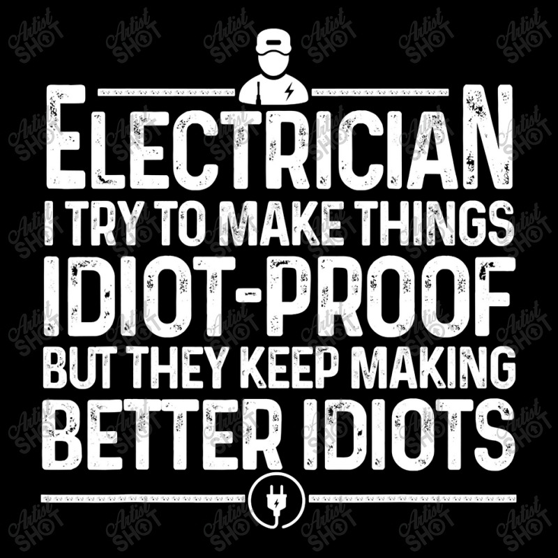 Funny Electrician Art Men Dad Lineman Electronics Engineers Adjustable Cap by CUSER3772 | Artistshot