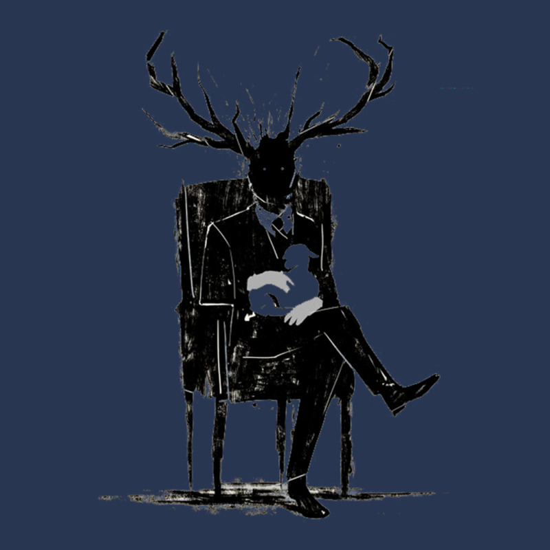 Hannibal Lecter N B C Stag Antlers Lamb Men Denim Jacket by cm-arts | Artistshot