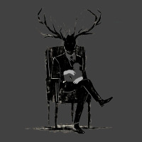 Hannibal Lecter N B C Stag Antlers Lamb Vintage T-shirt | Artistshot