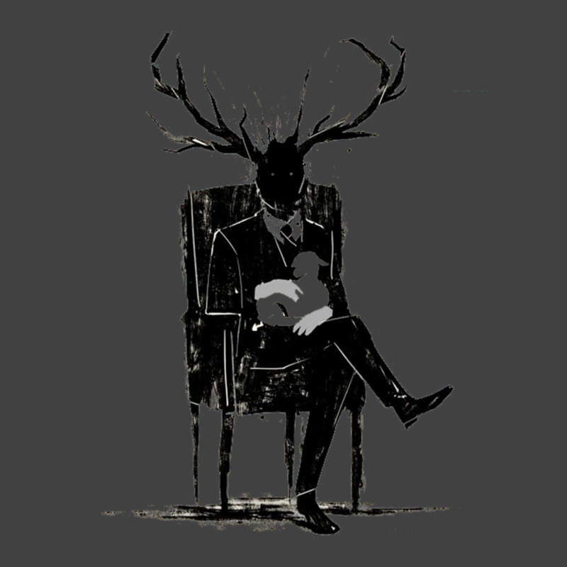 Hannibal Lecter N B C Stag Antlers Lamb Vintage T-Shirt by cm-arts | Artistshot