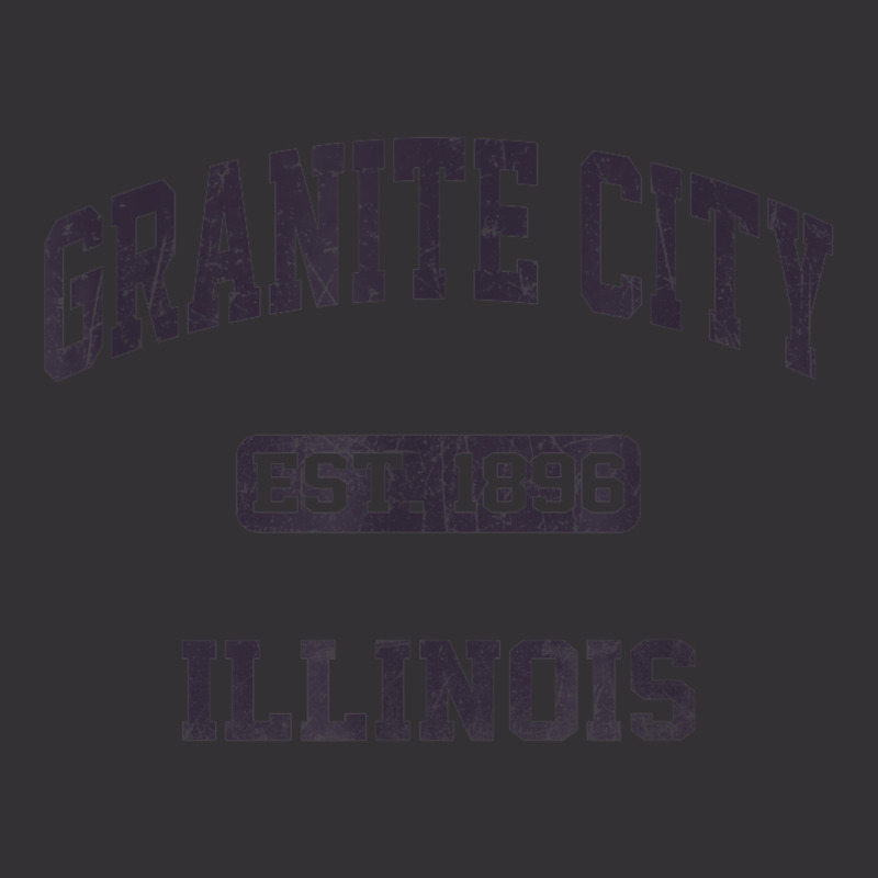 Granite City Illinois Il Vintage State Athletic Style Vintage Hoodie | Artistshot