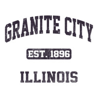 Granite City Illinois Il Vintage State Athletic Style Sticker | Artistshot