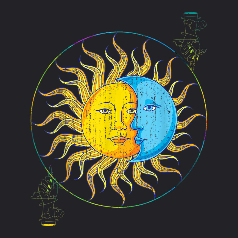 Sun Moon Celestial Body Universe Bohemian Astrology Youth Tee | Artistshot