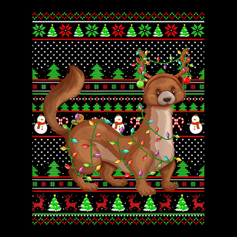 Ugly Xmas Sweater Style Lighting Mongoose Christmas T Shirt Toddler Sweatshirt by cm-arts | Artistshot