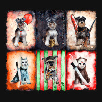 Ads Schnauzer Horror Halloween Baby Bibs | Artistshot