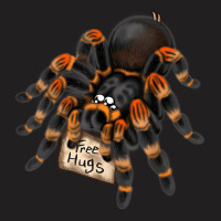 Red Orange Knee Tarantula Spider Hugs T-shirt | Artistshot