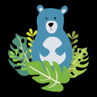 Wild Bear T  Shirtcute Bear In The Forest T  Shirt Long Sleeve Shirts | Artistshot