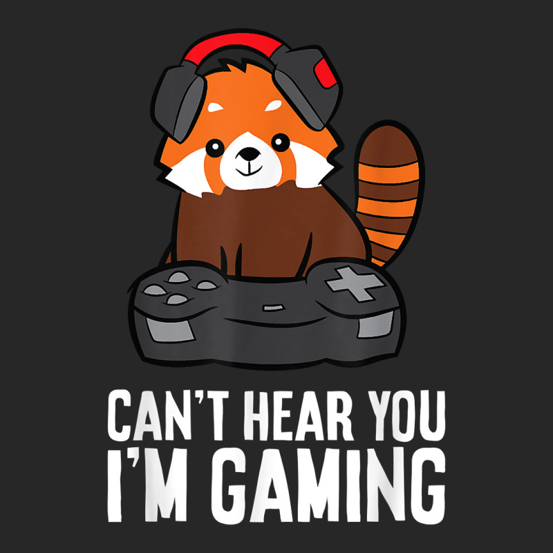 Red Panda Gaming Can't Hear You I'm Gaming Red Panda Men's T-shirt Pajama Set | Artistshot