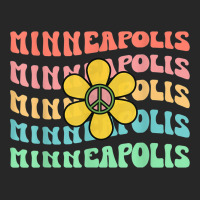 Minneapolis A Minnesota Retro Groovy Men's T-shirt Pajama Set | Artistshot