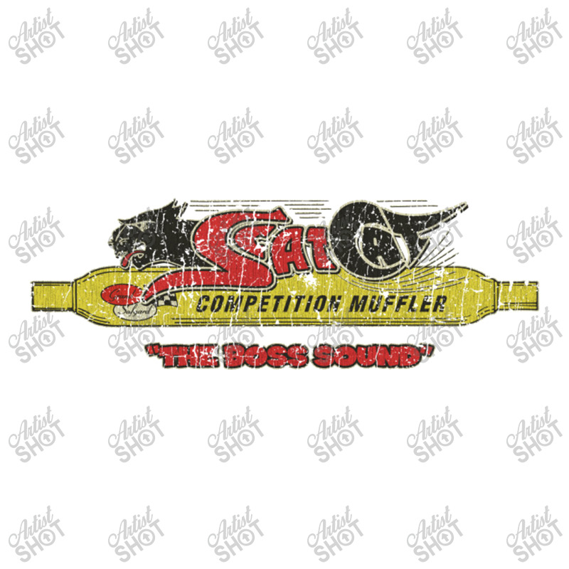 Scat Cat Competition Muffler, Muscle Car Sticker | Artistshot