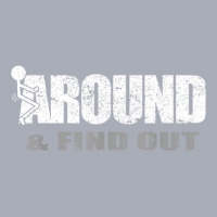 Fuck Around And Find Out Men Funny Christmas Holiday Pullover Hoodie Tank Dress | Artistshot