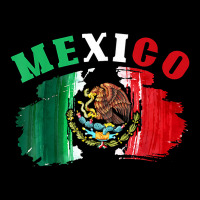 Mexico Mexican Flag Pride Eagle Red Green And White Cropped Hoodie | Artistshot