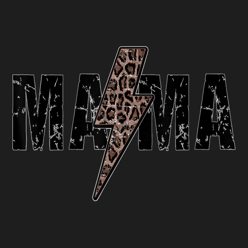 Mama Lightning Bolt Leopard Cheetah Print Mother's Day Classic T-shirt by MICHAELFRANCISSMITH | Artistshot