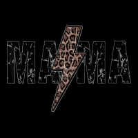 Mama Lightning Bolt Leopard Cheetah Print Mother's Day Fleece Short | Artistshot