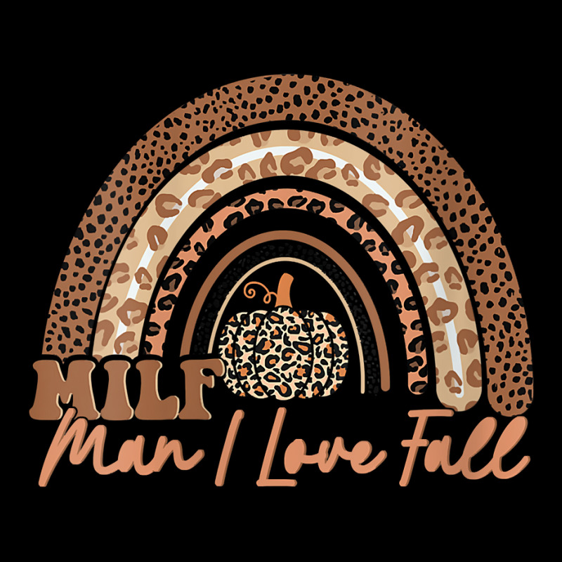 Womens Funny Women Men Autumn Seasons Lover Milf Man I Love Fall V Nec Lightweight Hoodie by cm-arts | Artistshot