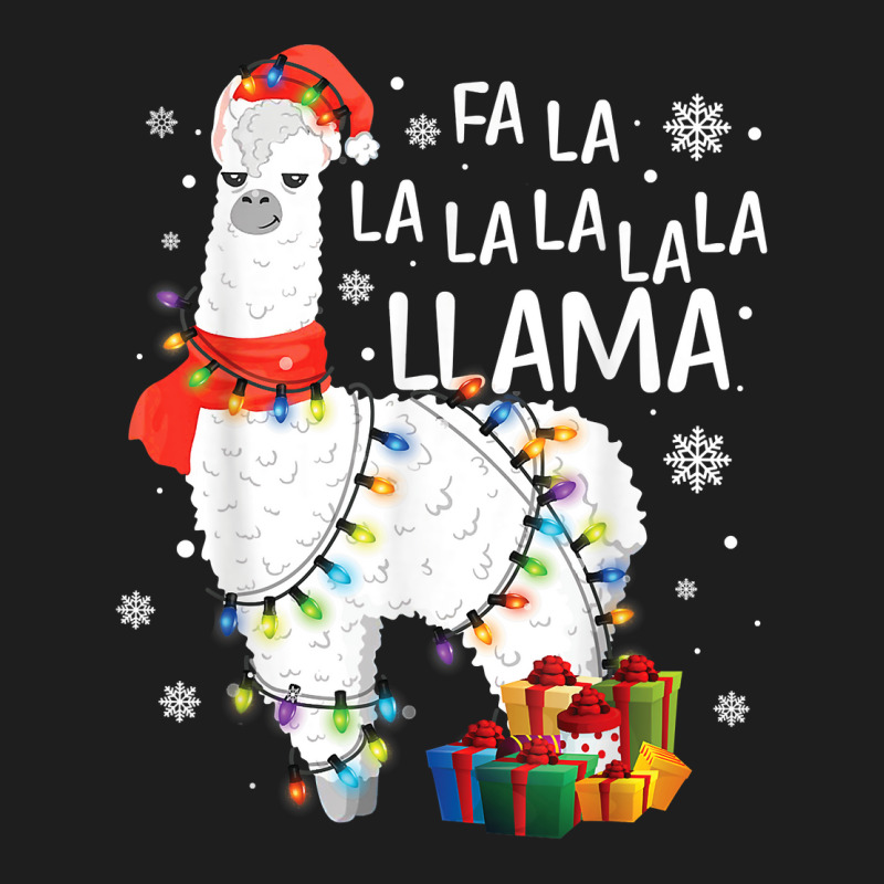 Fa La La Llama Funny Christmas Christmas Lllama Lover Classic T-shirt | Artistshot