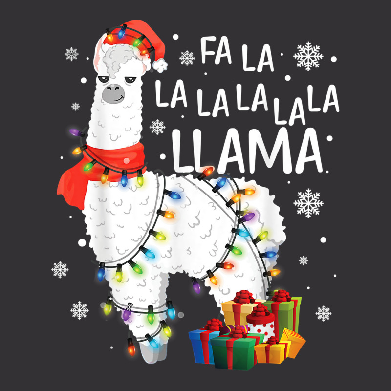 Fa La La Llama Funny Christmas Christmas Lllama Lover Vintage Short | Artistshot