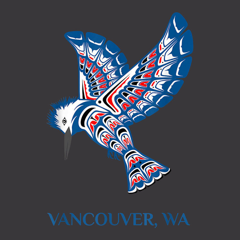 Vancouver Washington Native American Kingfisher Bird T Shirt Ladies Curvy T-Shirt by cm-arts | Artistshot