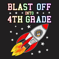 4th Grade Rocket T-shirt | Artistshot