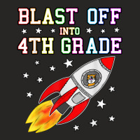 4th Grade Rocket Ladies Fitted T-shirt | Artistshot