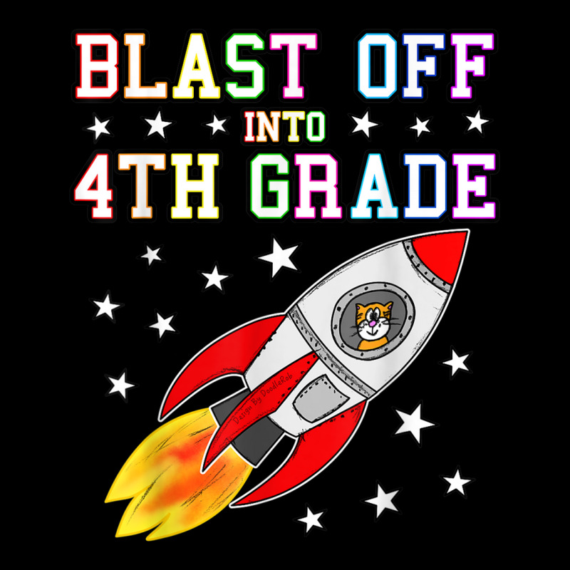 4th Grade Rocket Lightweight Hoodie by Color | Artistshot