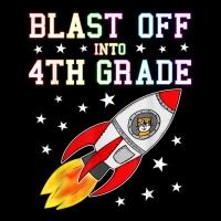 4th Grade Rocket Cropped Hoodie | Artistshot