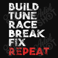 Build Tune Race Break Fix Repeat  Gift Men Car Crop Top | Artistshot