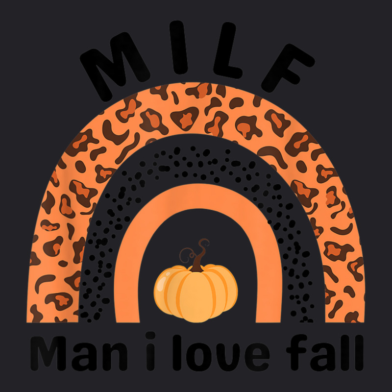 Milf Man I Love Fall Leopard Pumpkin Autumn Seasons Lover Youth Tee by Deluxe | Artistshot