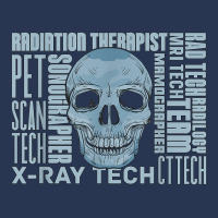 X Ray Tech Skull Skulls Technologist Radiology Technician Men Denim Jacket | Artistshot