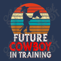 Future Cowboy In Training Rodeo Boy Wooden Horse Kids Men Denim Jacket | Artistshot