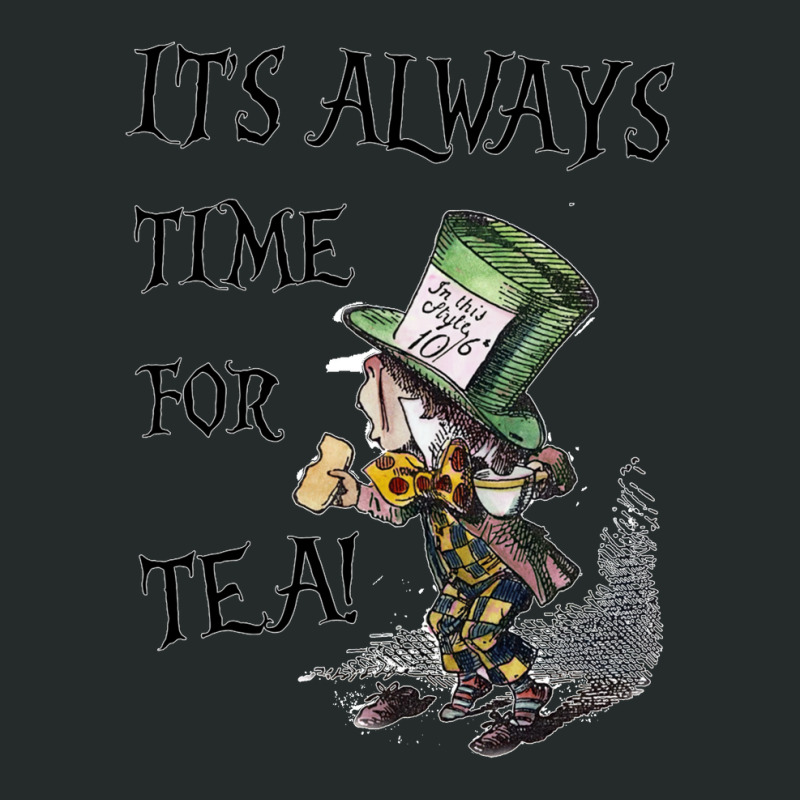 Always Time For Tea Mad Hatter Women's Triblend Scoop T-shirt by cm-arts | Artistshot