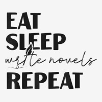 Writing Quill Novel Writer & Published Author Eat Sleep T Shirt Adjustable Cap | Artistshot