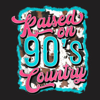 Raised On 90's Country Vintage Cow Look T-shirt | Artistshot