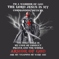 Womens I'm A Warrior Of God The Lord Jesus Is My Commanding Officer V Vintage Short | Artistshot