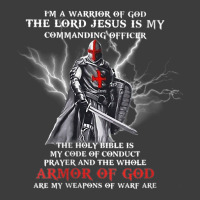 Womens I'm A Warrior Of God The Lord Jesus Is My Commanding Officer V Men's Polo Shirt | Artistshot