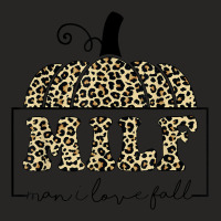 Milf Man I Love Fall Leopard   Woman Autumn Seasons Lover Ladies Fitted T-shirt | Artistshot