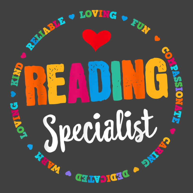 Reading Teacher Literacy Coach Principal Reading Specialist Vintage T-Shirt by TysonBoyer | Artistshot