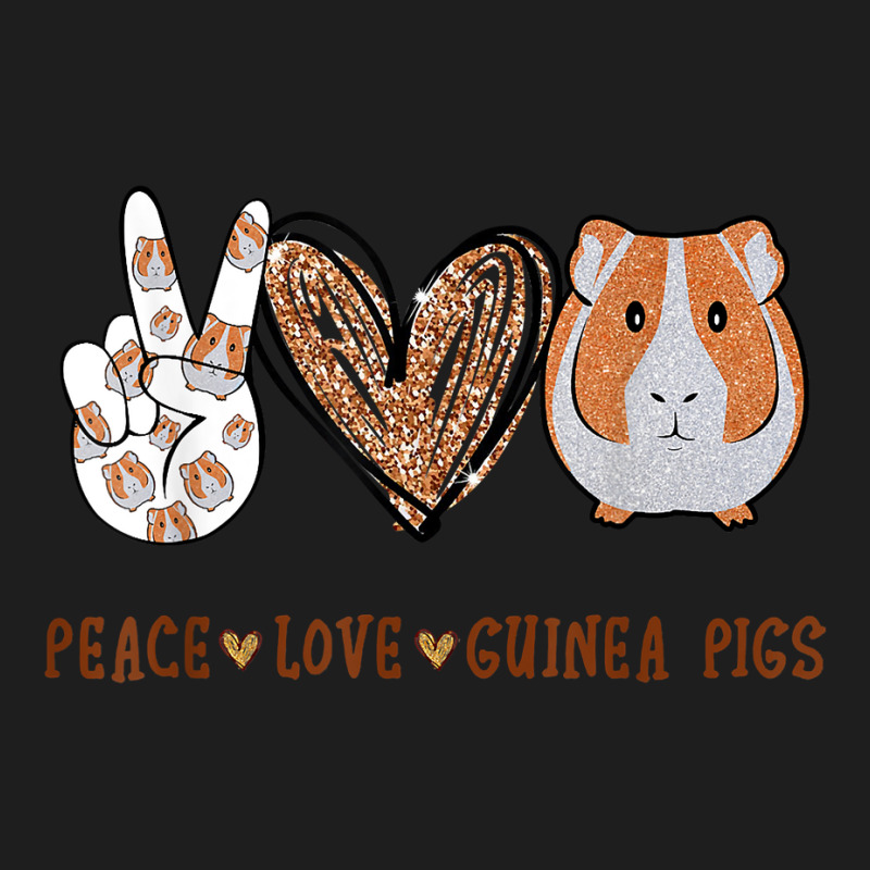 Peace Love Guinea Pigs Gift For Guinea Pigs Lover Classic T-shirt | Artistshot