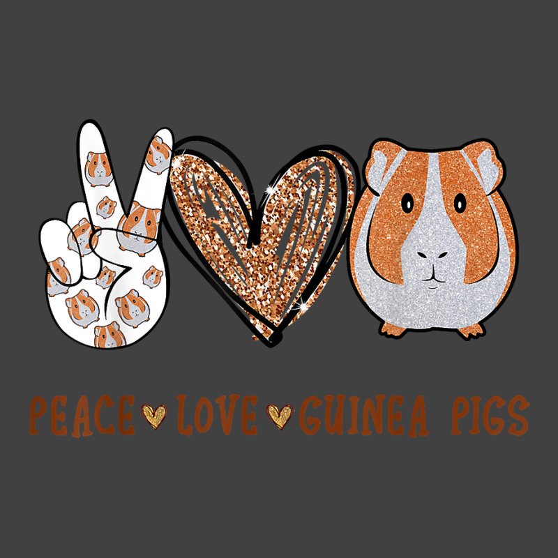 Peace Love Guinea Pigs Gift For Guinea Pigs Lover Vintage T-shirt | Artistshot