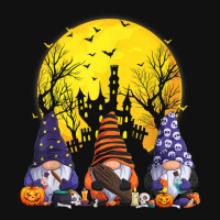 Three Gnomes Happy Halloween Fall Corn Candy Pumpkin Men Baby Bibs | Artistshot