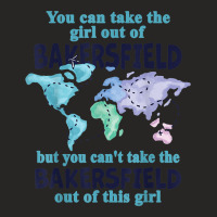 Girl From Bakersfield California   Women From Bakersfield Ladies Fitted T-shirt | Artistshot