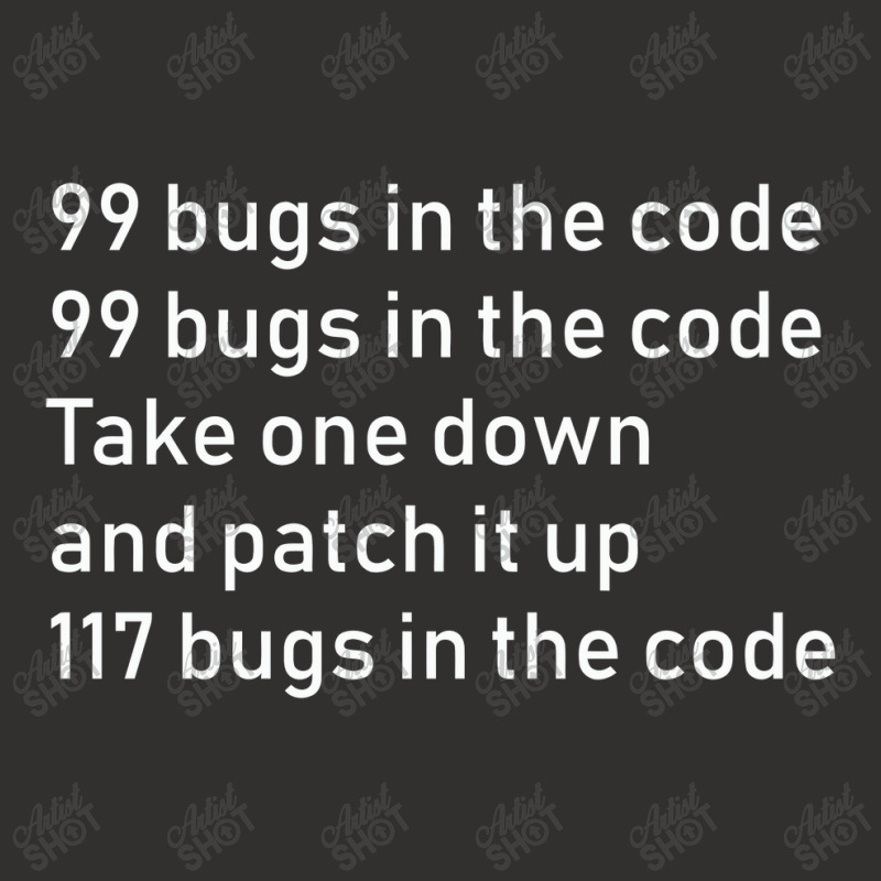 99 Bugs In The Code   Engineer Coder Gift Champion Hoodie | Artistshot