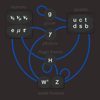 Standard Model Particles Higgs Boson Physics Theory Racerback Tank | Artistshot