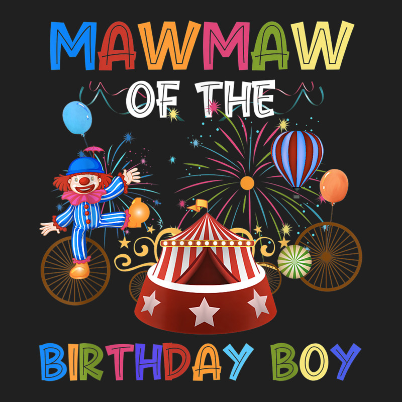 Mawmaw Of The Birthday Boy Ringmaster Circus Birthday Party Ladies Polo Shirt by Aquarius | Artistshot