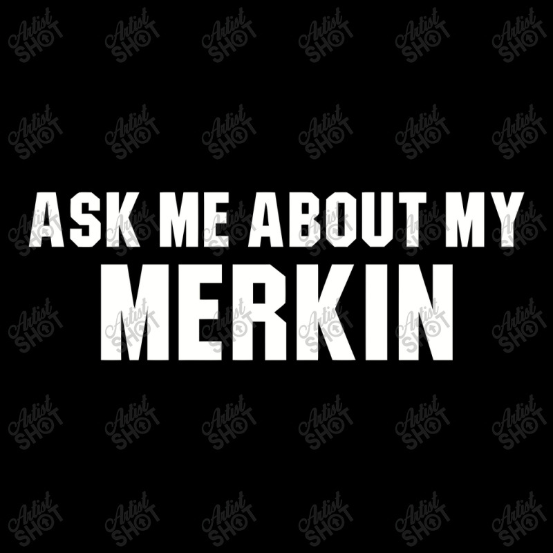 Ask Me About My Merkin Adjustable Cap | Artistshot