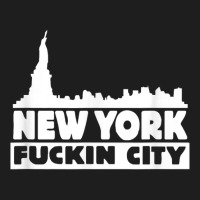 New York Fuckin City Skyline T Shirt Classic T-shirt | Artistshot